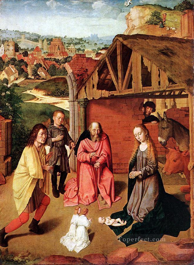 The Nativity 1 Gerard David Oil Paintings